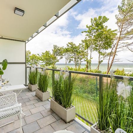 Apartament Baltic View 21 Z Widokiem Na Morze Ustronie Morskie Exterior foto